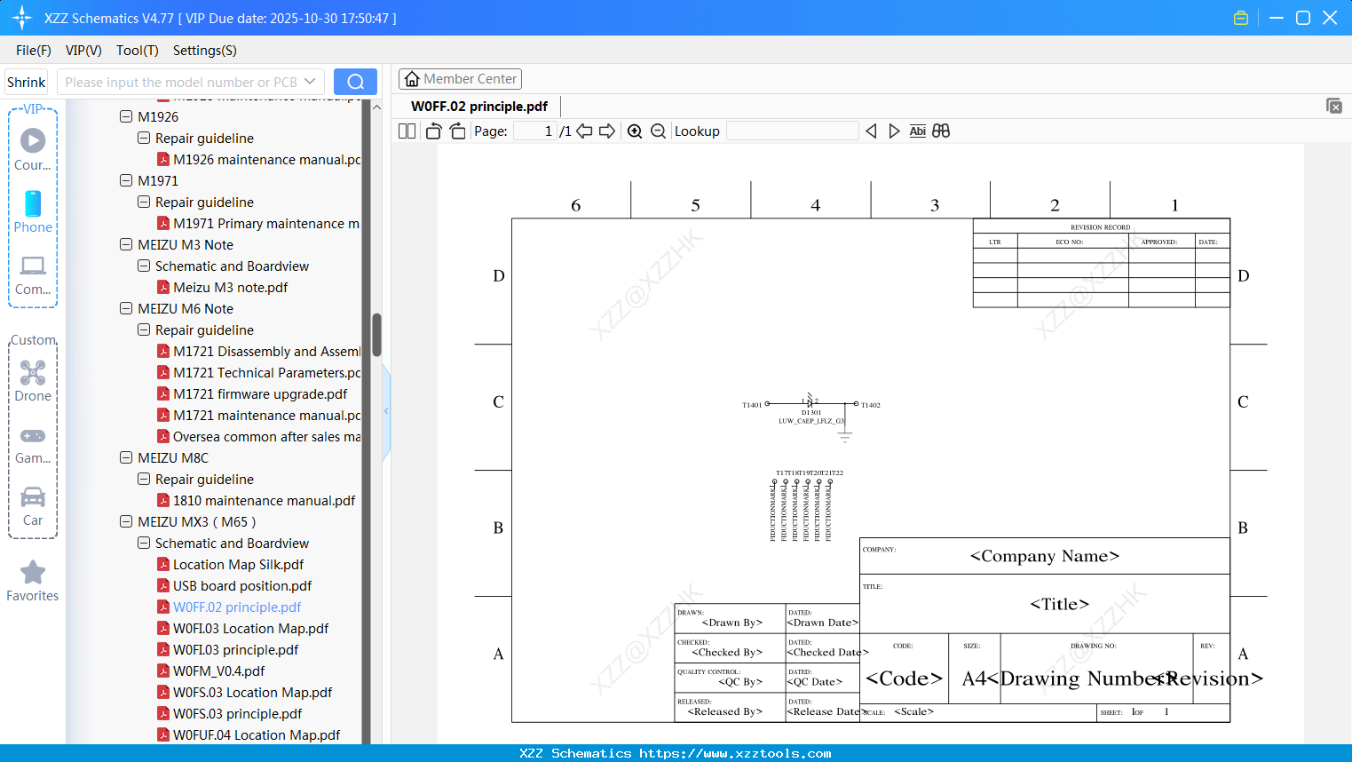 Meizu W0FF.02 Principle